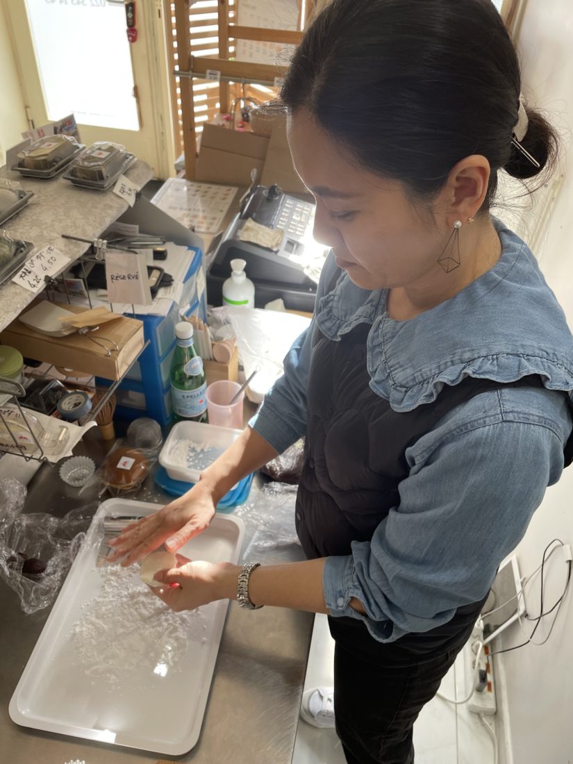 Fabrication du mochi finalité