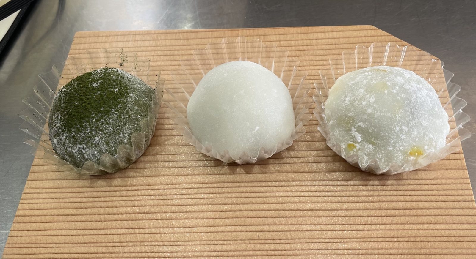 mochis matcha et au yuzu