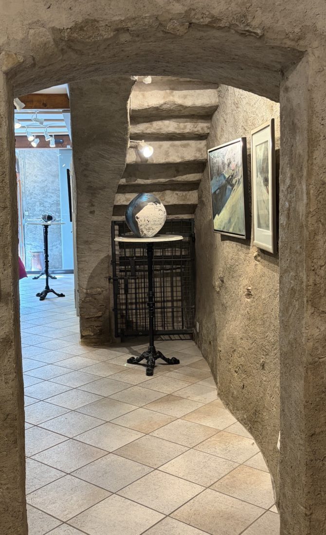 Vue de la galerie Au Tracasset Lutry