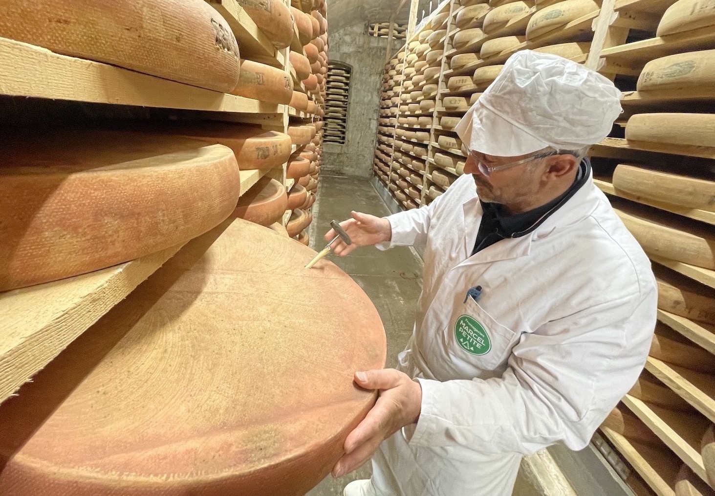 Claude Querry, responsable du Fort de Saint-Antoine Jura