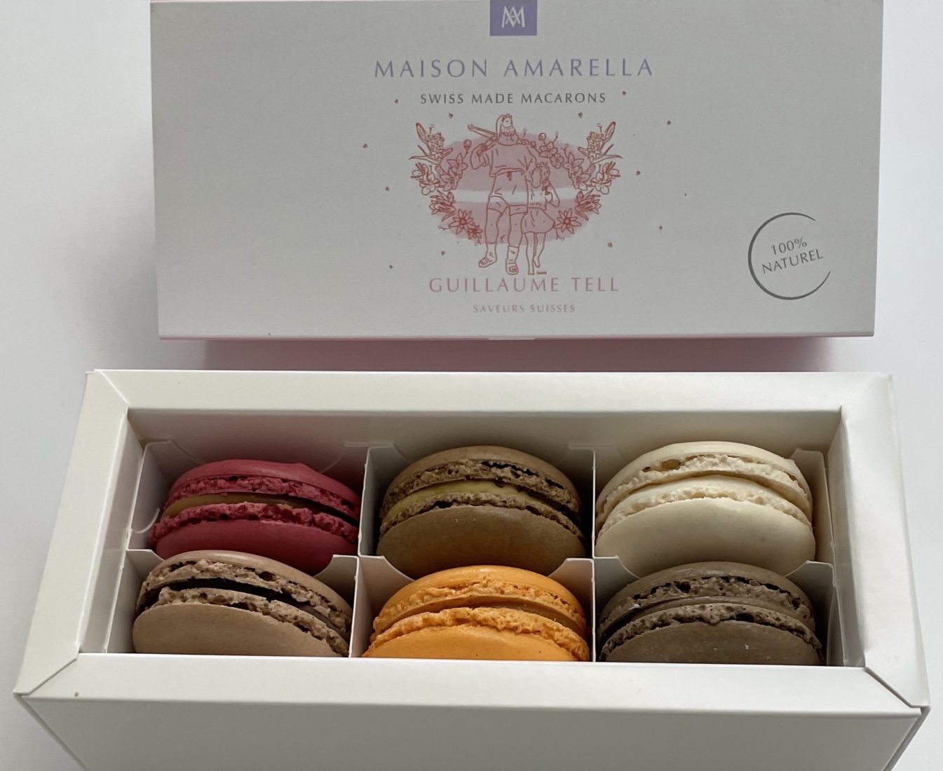 boite de macarons Amarella