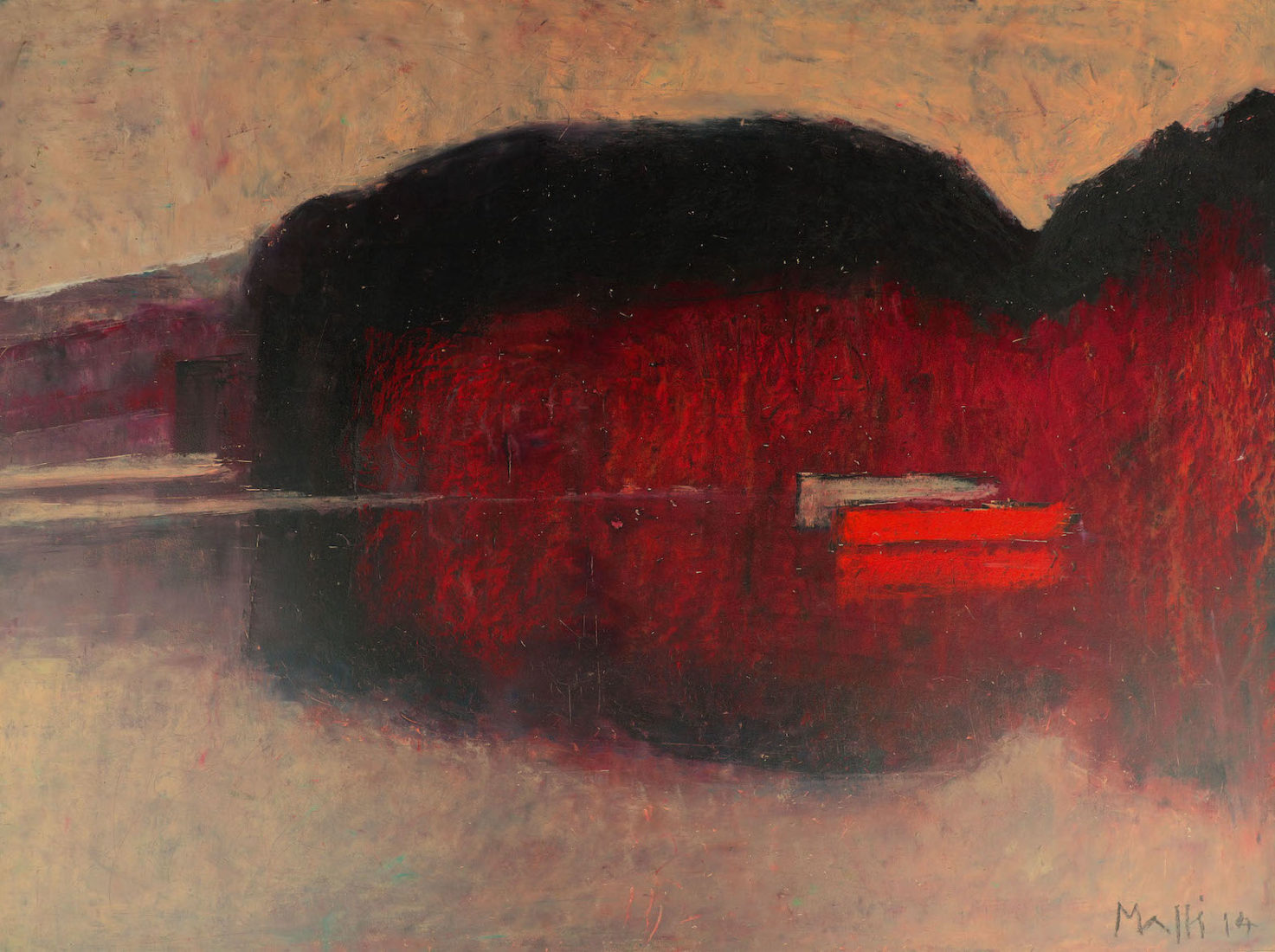 Walter Mafli - Bord de lac,