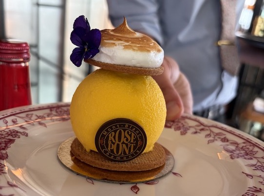 Chamonix Rose du Pont dessert