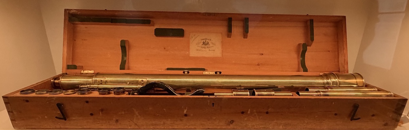 Musée du Mont Blanc Chamonix  lunette astronomique  Joseph Vallot
