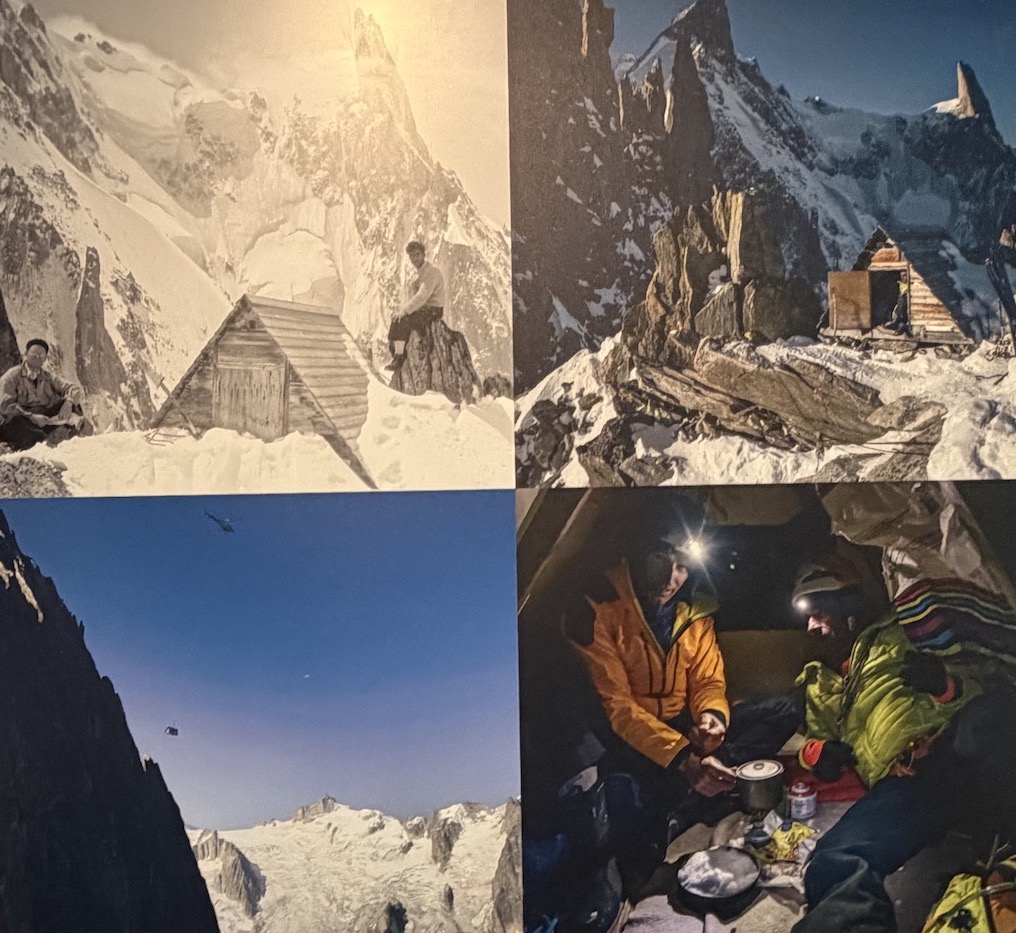 Musée du Mont Blanc Chamonix  images bivouac Périades