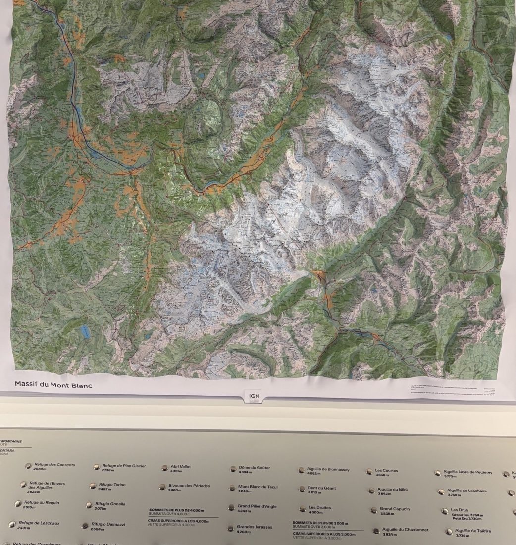 Chamonix musée mont blanc Carte détaillée interactive