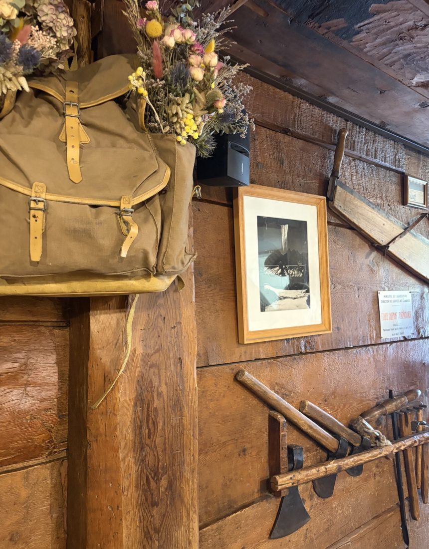 La Boerne intérieur outils et sac à dos