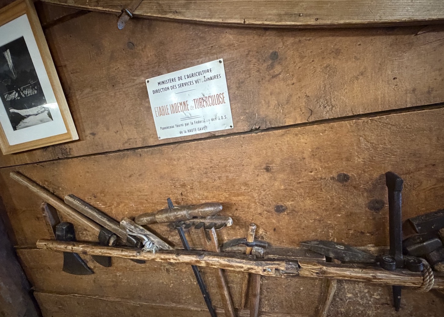 La Boerne intérieur outils