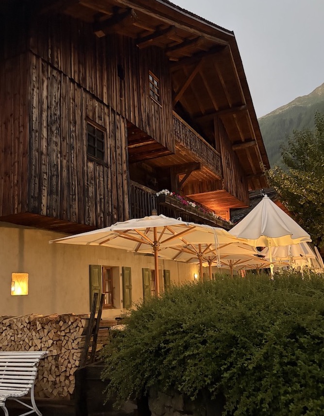Chamonix Hameau Albert Ier soir