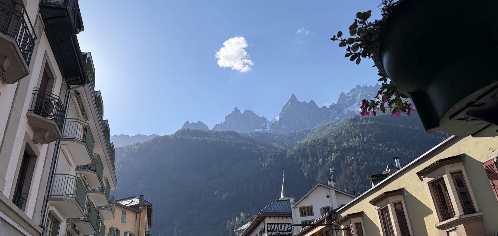 Chamonix vue