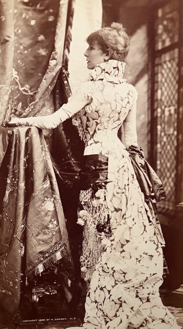 Sarah Bernhardt Photographie Napoleon Sarony, 1880
