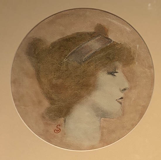 Sarah Bernhardt Gravure Charles Albert Waltner,
