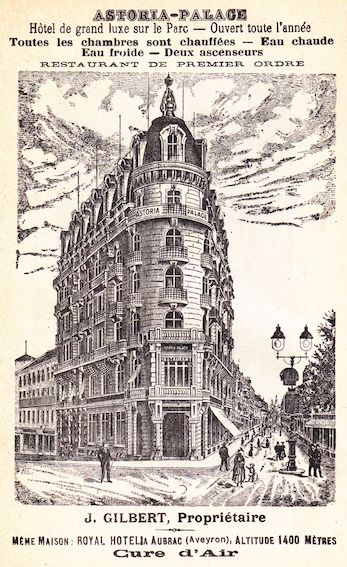 Vichy Astoria Palace publicité