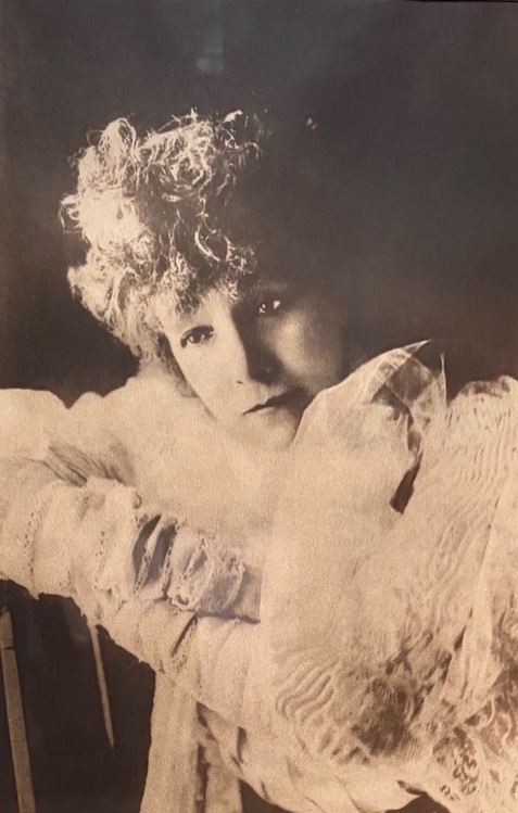 Sarah Bernhardt Photographie au charbon