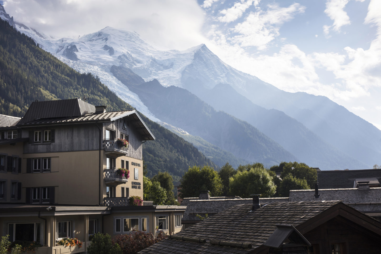 Chamonix Hameau Albert Ier vue