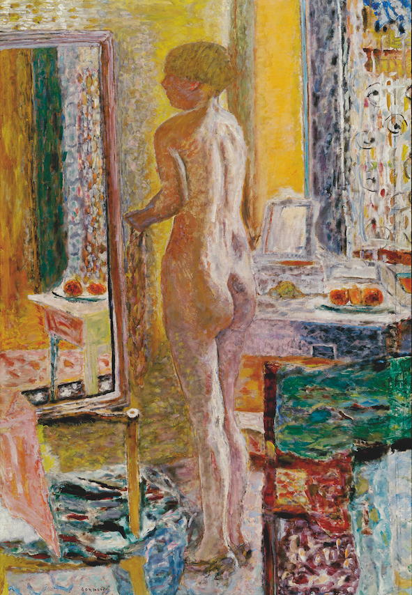 Pierre Bonnard, La Toilette, dit aussi Nu au miroir, dit aussi Nu devant la glace