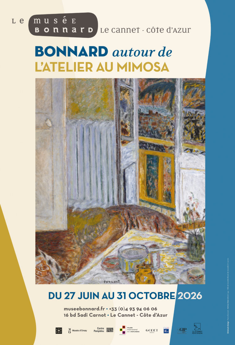 Musée Bonnard Le Cannet Affiche L'Atelier du mimosa