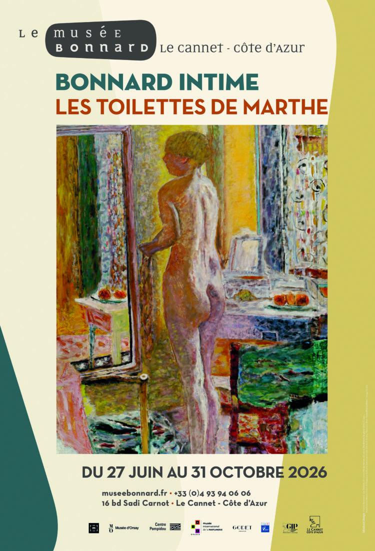 Musée Bonnard Le Cannet Affiche Les toilettes de Marthe