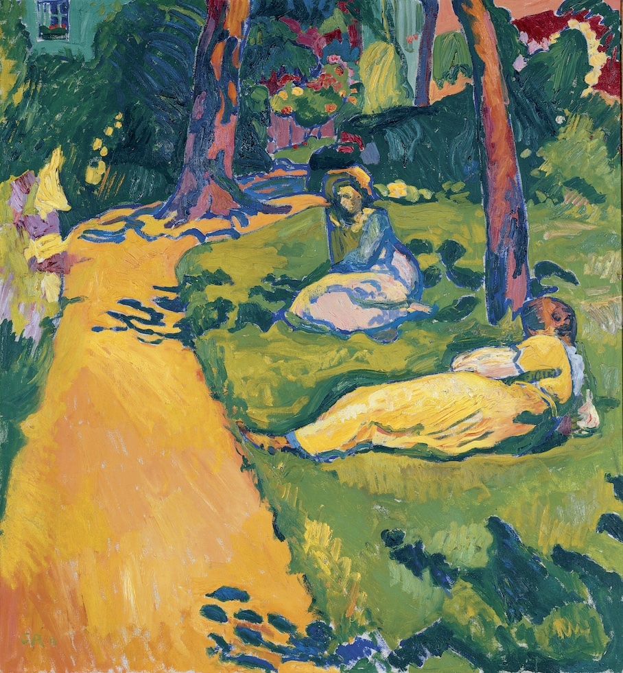Cuno Amiet Au Jardin, 1911.