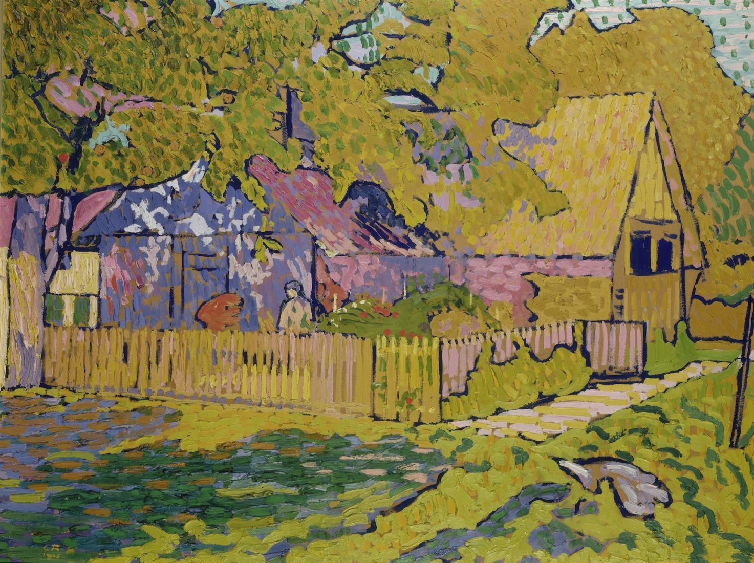 Cuno Amiet L'Atelier en automne, 1906.
