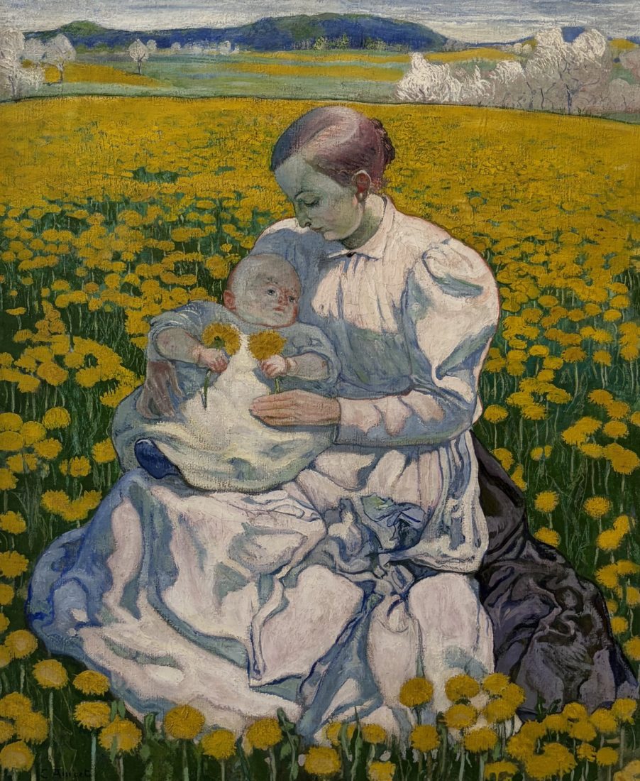 Cuno Amiet Mère et enfant, 1901.