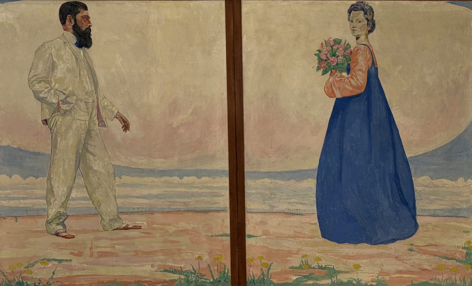 Cuno Amiet Double portrait (Cuno et Anna Amiet), 1903