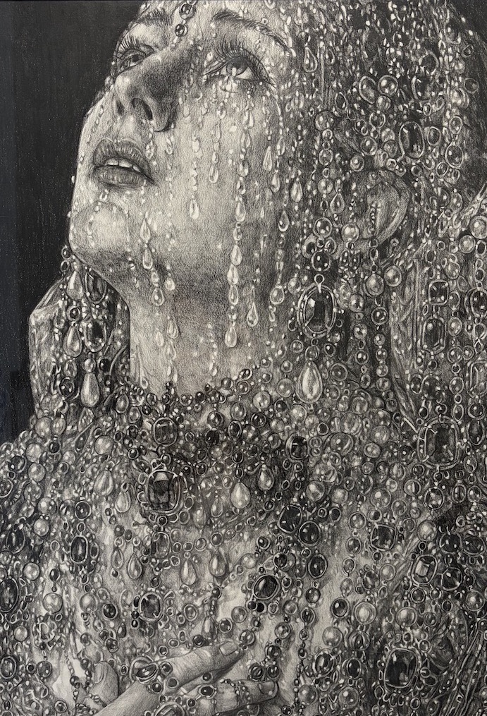Myriam Mechita Face of great mountains, hearts seem small; face of great hearts, mountains seem small,