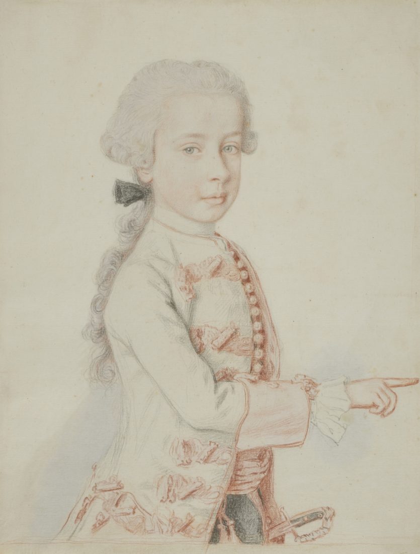 Portrait de Ferdinand (1754-1806), archiduc d'Autriche, futur gouverneur de Lombardie et duc de Modène,