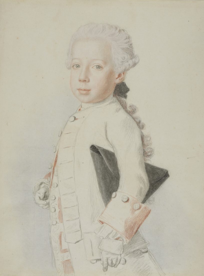 Portrait de Maximilian (Max-Franz) (1756-1801) archiduc d'Autriche, futur électeur etarchevêque
de Cologne