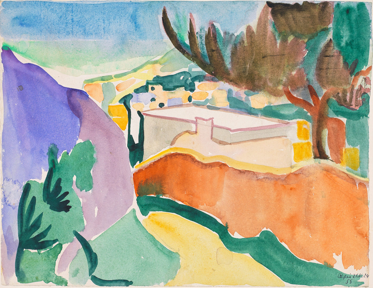 Susanne Schwob. Capri