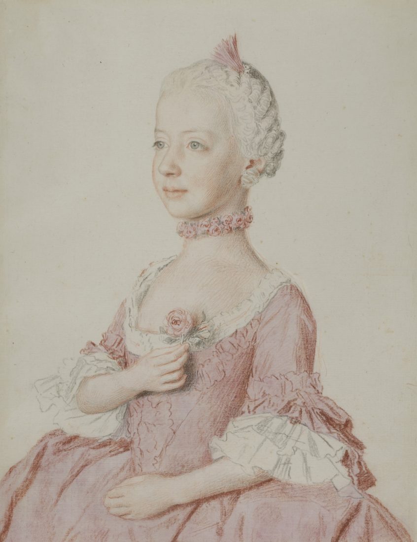 Portrait de Marie-Antoinette (1755-1793), archiduchesse d'Autriche, future reine
de France,
