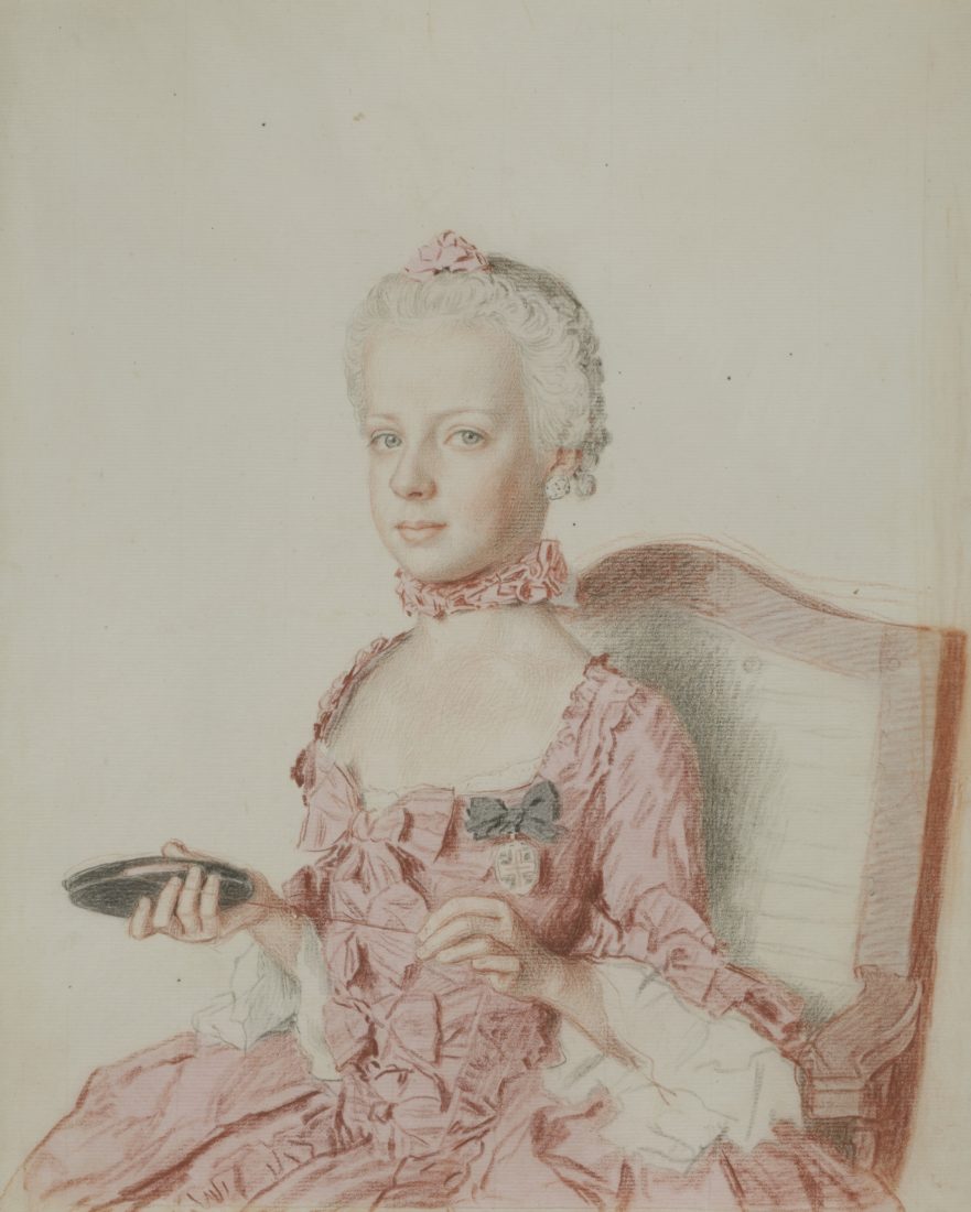 Portrait de Marie-Caroline (1752-1814), archiduchesse d'Autriche, future reine de Naples et de Sicile,