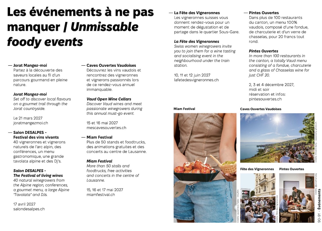 Guide Délicieux 2026-27 événements