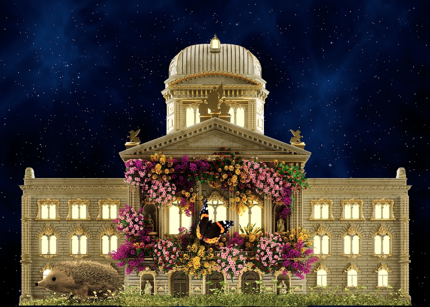 Rendez-vous Bundesplatz fleurs